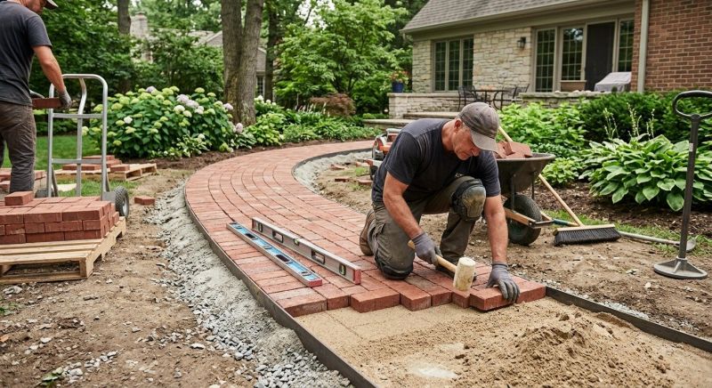 Brick Landscaping Service in Worcester, MA
