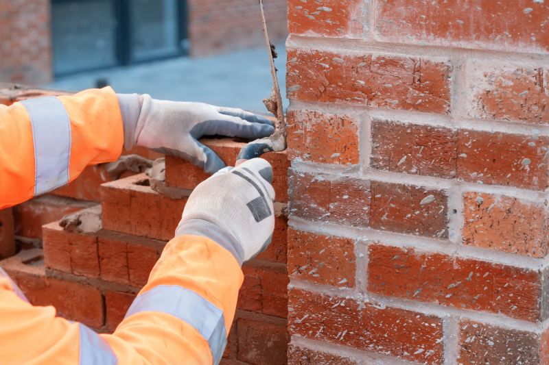 Products For Brick Restorations in use